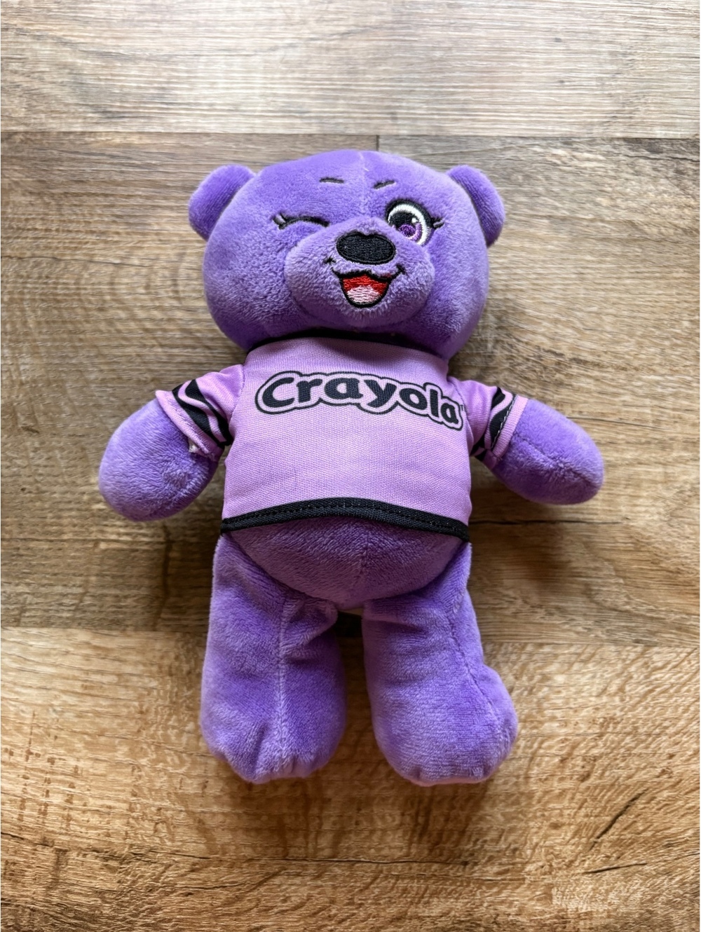 Crayola Purple Plush Bear Stuffed Animal Official Licensed Product